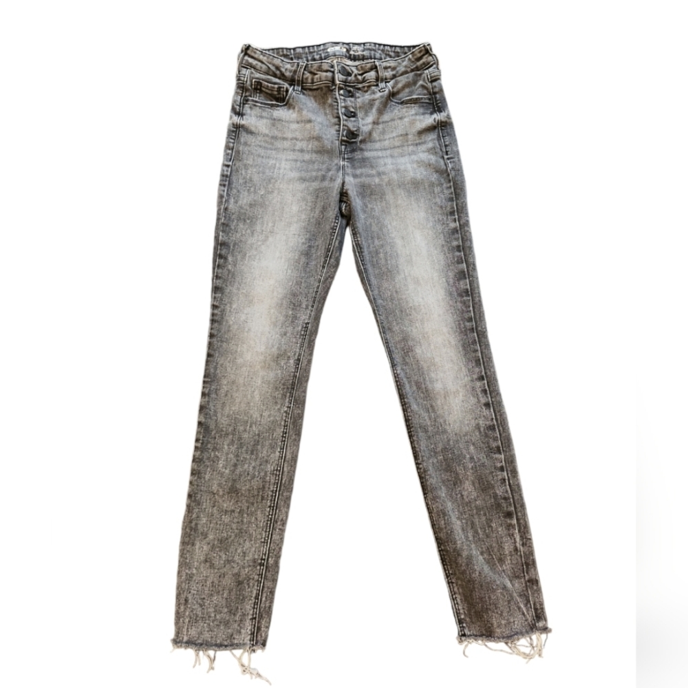 Old Navy brand black faded jeans